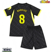 Atletico Madrid Pablo Barrios #8 Replica Away Minikit 2026-27 Short Sleeve (+ pants)